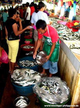 fishmarket in Puerto Princesa