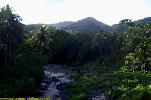 Leyte, river in the mountains
